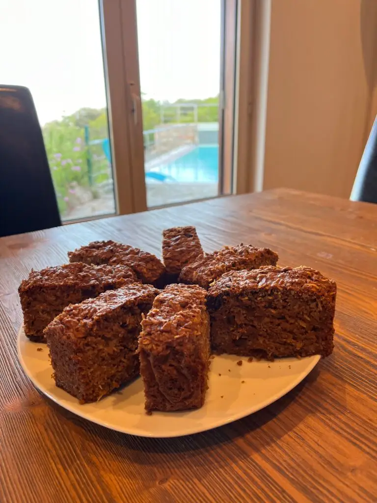 vegan carrot cake catered